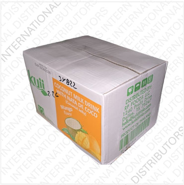 Item No.34822 KUII COCONUT MILK W/ NATA DE COCO MANGO 12/290ml