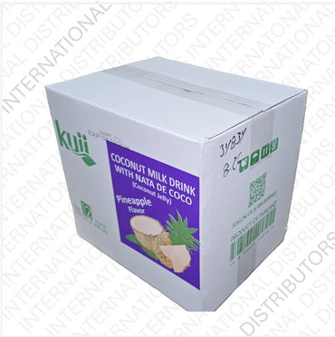 Item No.34834 KUII COCONUT MILK W/ NATA DE COCO PINEAPPLE 12/485ml