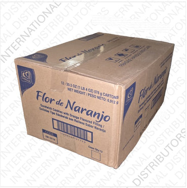 Item No.30722 GAMESA FLOR DE NARANJO 12/20.3oz