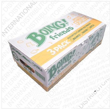 Artículo n.º 58007 PAQUETE SURTIDO BOING FRIENDS (MANZANA/GUAYABA/MANGO) 3/6 x 200 ml