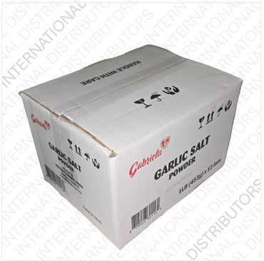 Item No.36372 GABRIELA GARLIC SALT 12/16oz