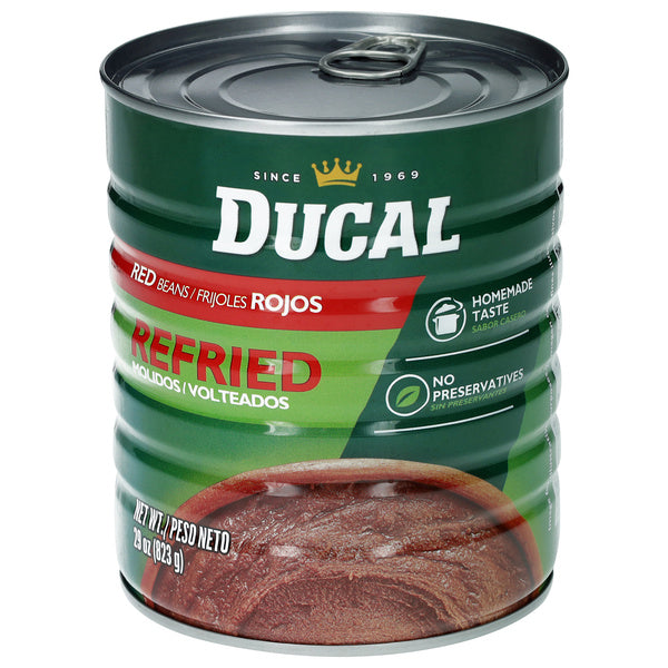 Item No.60704 DUCAL REFRIED RED BEANS 12/29oz