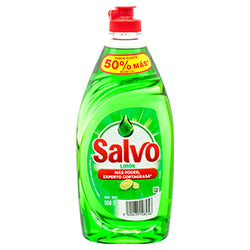 SALVO DISHWASH LIQUID LEMON 10/500ml (SKU #12002)