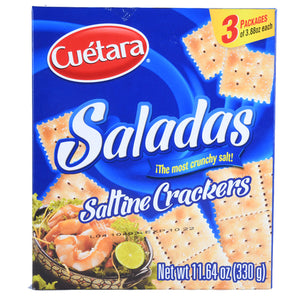 CUETARA SALADAS CRACKERS 12/11.6oz (SKU #51327)