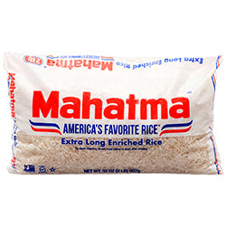 MAHATMA RICE LONG GRAIN 4% WHITE POLY 18/2lbs (SKU #60202)