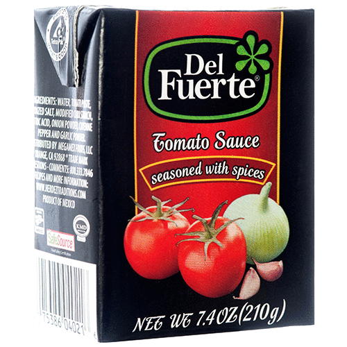 DEL FUERTE TOMATO SAUCE 24/7.4oz (SKU 31705) International Distributors