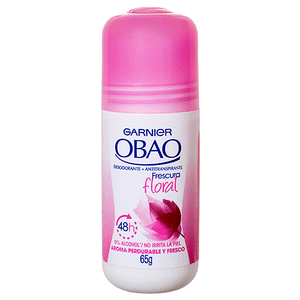 OBAO PARA MUJER FRESCURA FLORAL ROLL-ON 24/65g