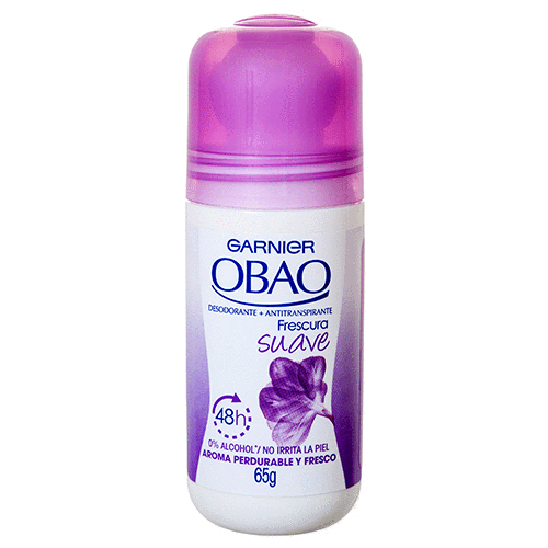 OBAO PARA MUJER FRESCURA SUAVE ROLL-ON 24/65g