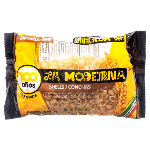 Moderna Shells Item No.29740 LA MODERNA PASTA SHELLS 20/7oz – International Distributors