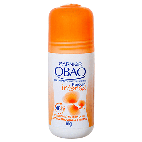 OBAO PARA MUJER FRESCURA INTENSA ROLL-ON 24/65g