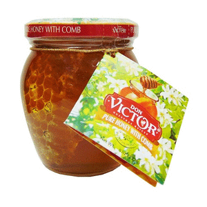 DON VICTOR PURE HONEY WITH COMB 6/8oz