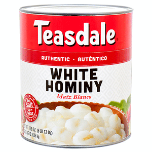 TEASDALE WHITE HOMINY READY DISPLAY 6/#10