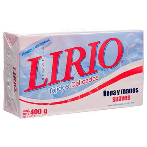 LIRIO LAUNDRY BAR SOAP PINK 25/400g