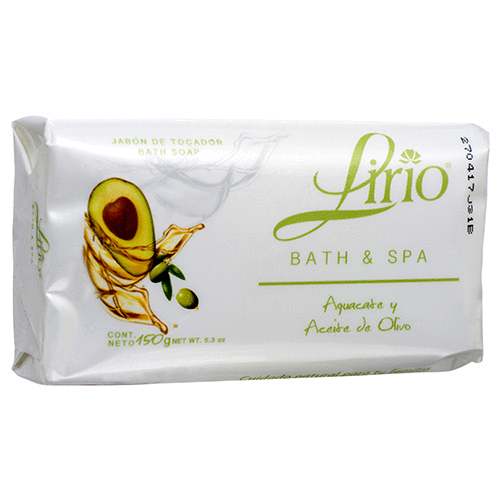 LIRIO BATH & SPA BAR SOAP AVOCADO & OLIVE 50/150g