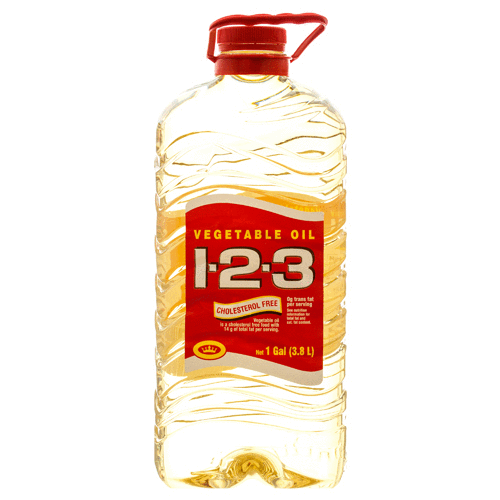 123 VEGETABLE OIL 4/128oz
