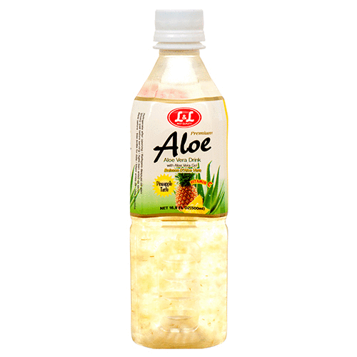 L & L ALOE VERA DRINK PINEAPPLE 20/16.9oz + CRV