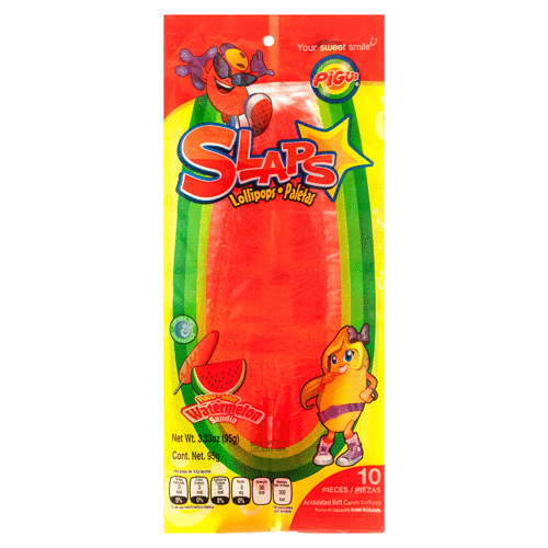 Item No.34160 DP CACHEPIGUI SLAPS WATERMELON 40/10ct – International ...